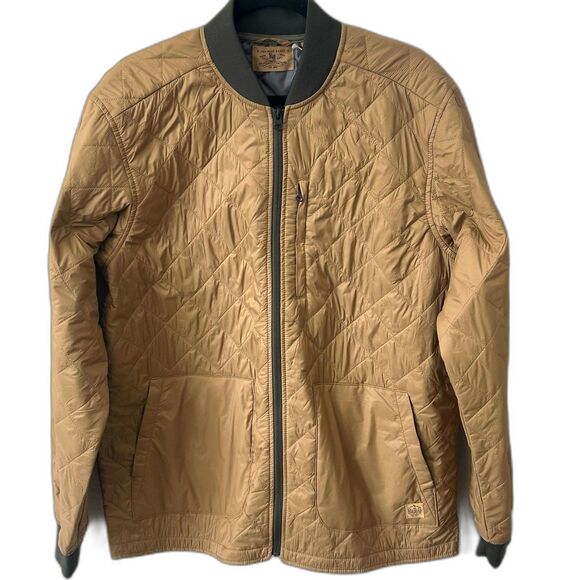 Red Head Ranch Coat Jacket Men’s Size L Color Taupe Brown Quilted Chore - Picture 1 of 11